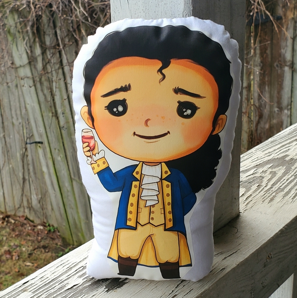 Hamilton Laurens Pillow Pal. New.